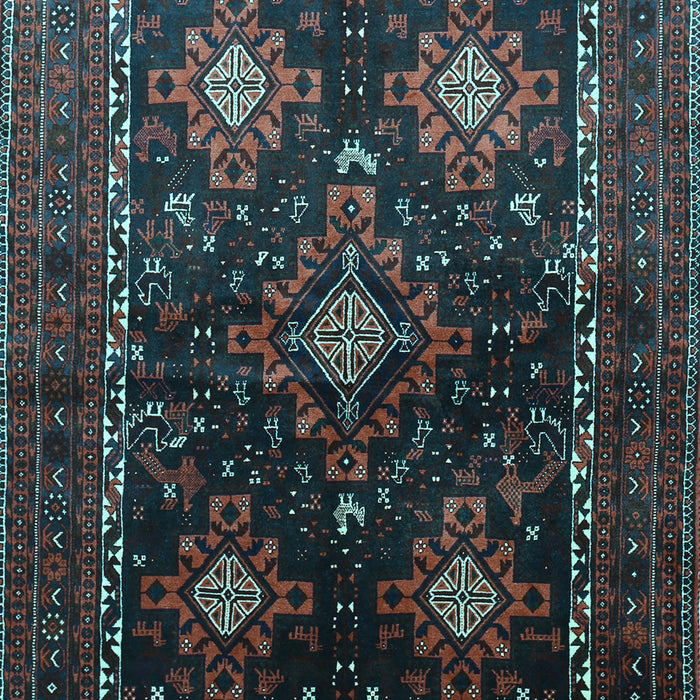 Persian Light Blue Traditional Rug, tr738lblu