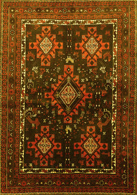 Persian Yellow Traditional Rug, tr738yw