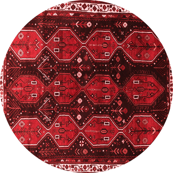 Machine Washable Persian Red Traditional Rug, wshtr739red