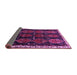 Sideview of Persian Purple Traditional Rug, tr739pur