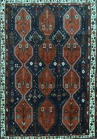 Persian Light Blue Traditional Rug, tr739lblu