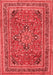 Medallion Red Traditional Area Rugs