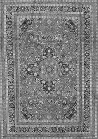 Medallion Gray Traditional Rug, tr73gry