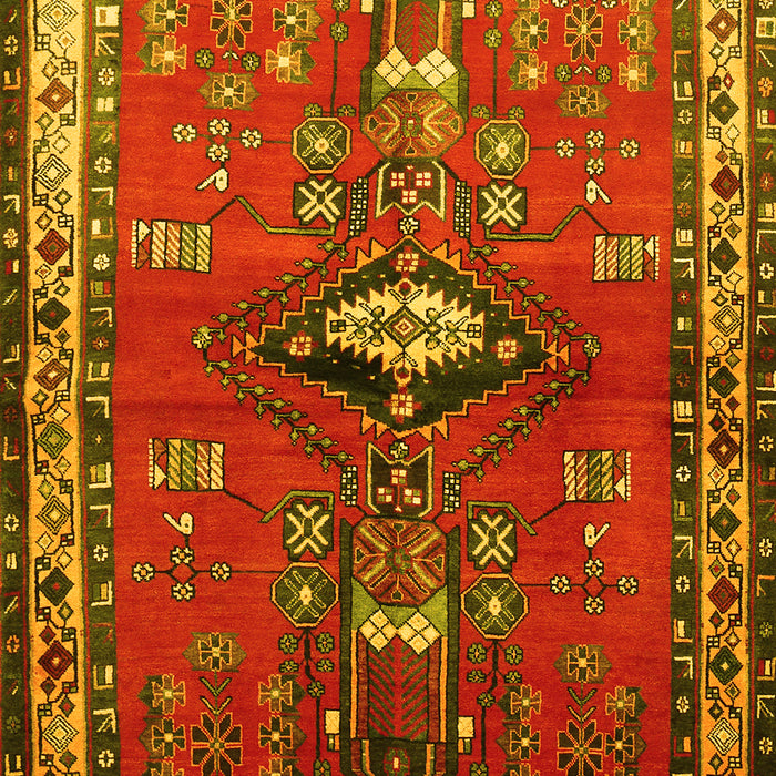 Persian Yellow Traditional Rug, tr740yw