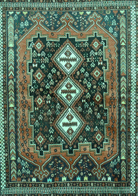 Persian Turquoise Traditional Rug, tr741turq