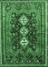 Persian Emerald Green Traditional Rug, tr741emgrn