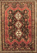 Persian Brown Traditional Rug, tr741brn