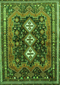 Persian Green Traditional Rug, tr741grn