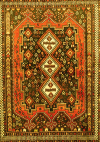 Persian Yellow Traditional Rug, tr741yw