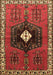 Persian Brown Traditional Rug, tr742brn