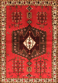 Persian Orange Traditional Rug, tr742org