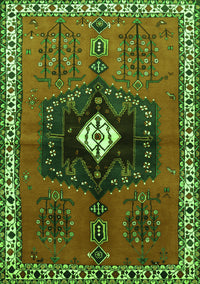 Persian Green Traditional Rug, tr742grn