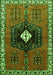 Persian Green Traditional Rug, tr742grn