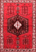 Persian Red Traditional Area Rugs