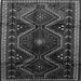 Serging Thickness of Persian Gray Traditional Rug, tr743gry