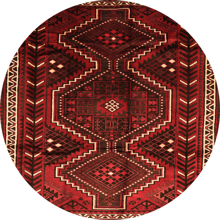 Machine Washable Persian Orange Traditional Area Rugs, wshtr743org