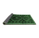 Sideview of Persian Emerald Green Traditional Rug, tr743emgrn