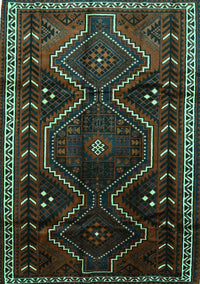 Persian Turquoise Traditional Rug, tr743turq