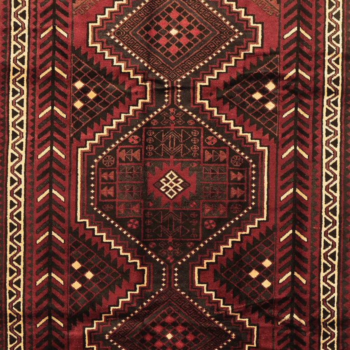Machine Washable Persian Brown Traditional Rug, wshtr743brn