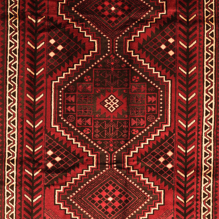 Serging Thickness of Machine Washable Persian Orange Traditional Area Rugs, wshtr743org