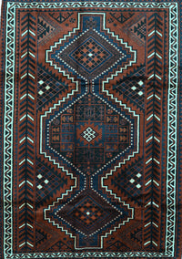 Persian Light Blue Traditional Rug, tr743lblu