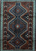 Persian Light Blue Traditional Rug, tr743lblu