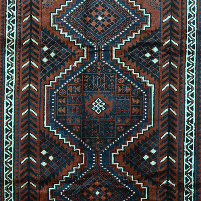 Persian Light Blue Traditional Rug, tr743lblu