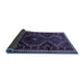 Sideview of Persian Blue Traditional Rug, tr743blu