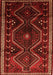 Persian Orange Traditional Rug, tr743org