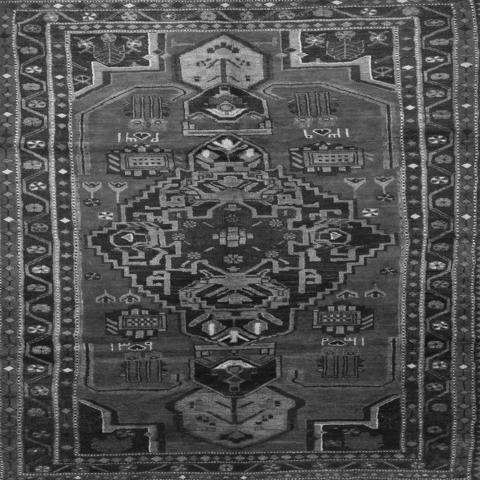 Serging Thickness of Persian Gray Traditional Rug, tr744gry