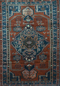Persian Light Blue Traditional Rug, tr744lblu