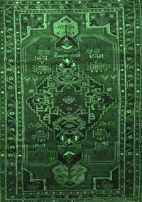 Persian Emerald Green Traditional Rug, tr744emgrn