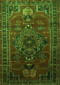 Persian Green Traditional Rug, tr744grn