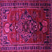Square Persian Pink Traditional Rug, tr744pnk