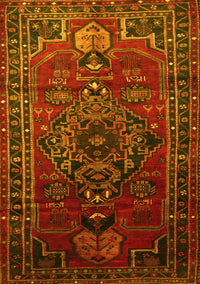 Persian Yellow Traditional Rug, tr744yw