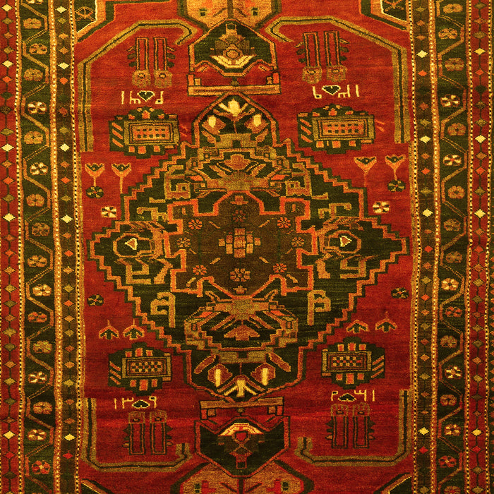 Persian Yellow Traditional Rug, tr744yw