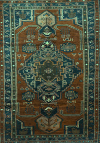 Persian Turquoise Traditional Rug, tr744turq