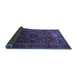 Sideview of Persian Blue Traditional Rug, tr744blu