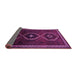 Sideview of Persian Purple Traditional Rug, tr745pur