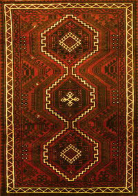 Persian Yellow Traditional Rug, tr745yw