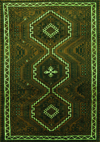 Persian Green Traditional Rug, tr745grn