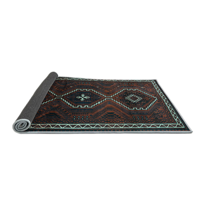 Sideview of Persian Light Blue Traditional Rug, tr745lblu