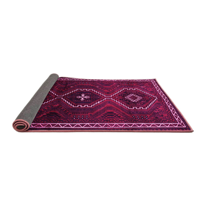 Sideview of Persian Pink Traditional Rug, tr745pnk