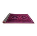 Sideview of Persian Pink Traditional Rug, tr745pnk