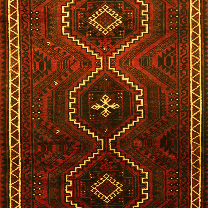 Machine Washable Persian Yellow Traditional Rug, wshtr745yw