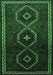Persian Emerald Green Traditional Rug, tr745emgrn