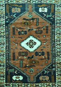 Persian Turquoise Traditional Rug, tr746turq
