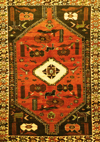 Persian Yellow Traditional Rug, tr746yw