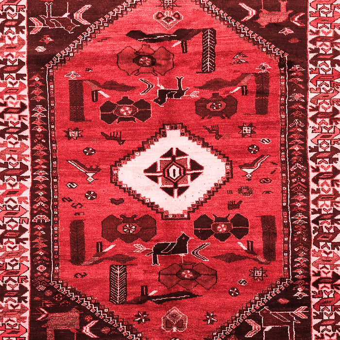 Persian Red Traditional Area Rugs