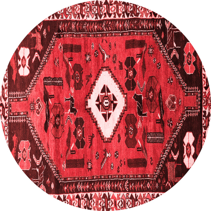 Machine Washable Persian Red Traditional Rug, wshtr746red